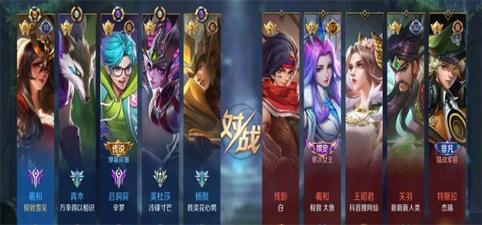 曙光英雄段位等级划分2023-段位等级图一览