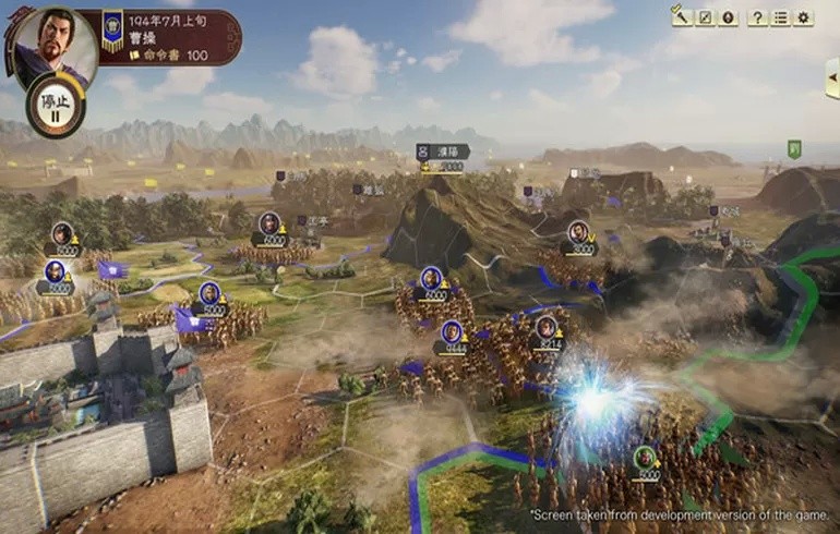 三国志14：威力加强版游戏截图2