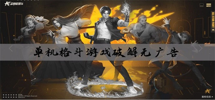 单机格斗游戏破解无广告