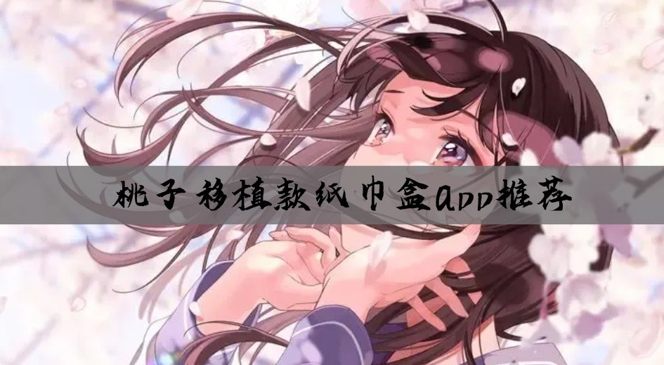 桃子移植款纸巾盒app推荐