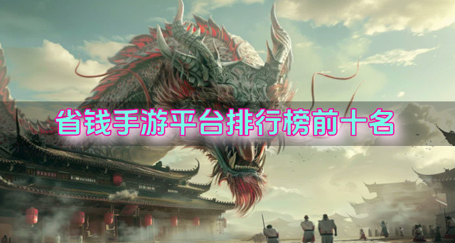 省钱手游平台排行榜前十名