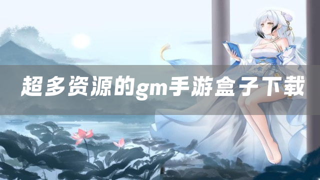 超多资源的gm手游盒子下载