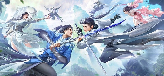 万人国战仙侠类手游下载