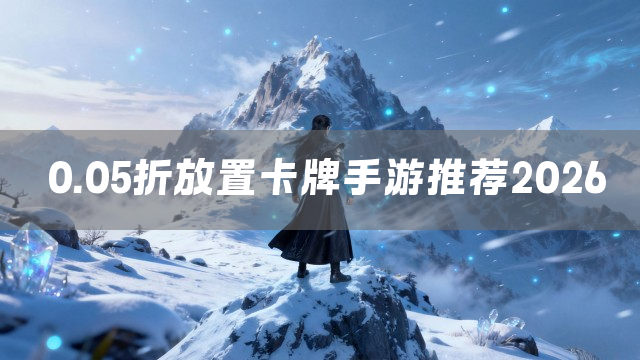 0.05折放置卡牌手游推荐2026