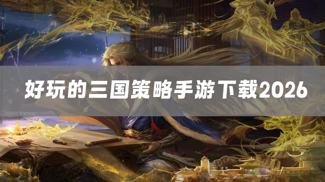 好玩的三国策略手游下载2026