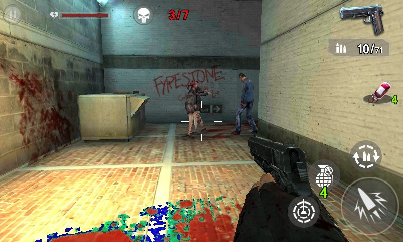 丧尸突袭狙击无限金币版游戏截图1