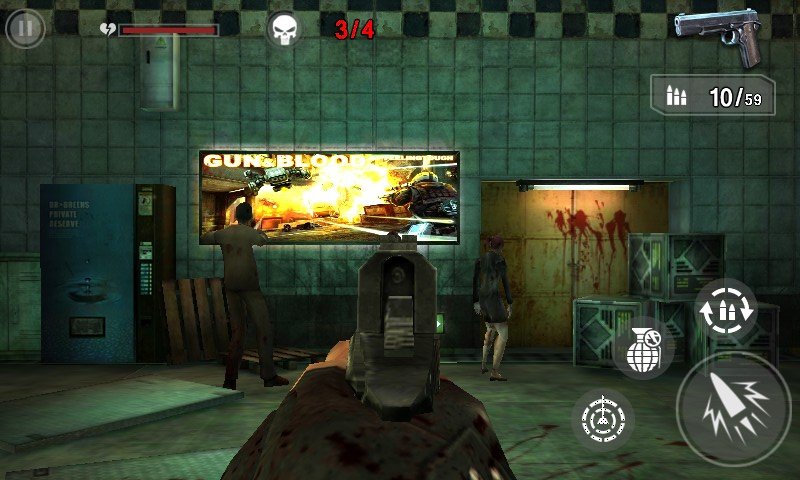 丧尸突袭狙击无限金币版游戏截图3