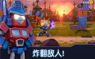 愤怒的小鸟变形金刚无限钻石游戏截图2