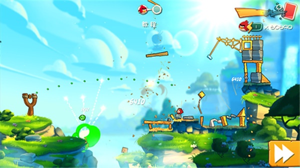 愤怒的小鸟ios游戏截图2