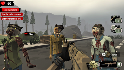 步行僵尸2无限子弹版游戏截图1