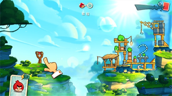 愤怒的小鸟ios游戏截图1