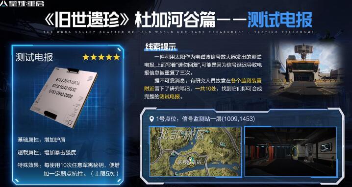 星球重启测试电报位置一览-测试电报图文位置一览