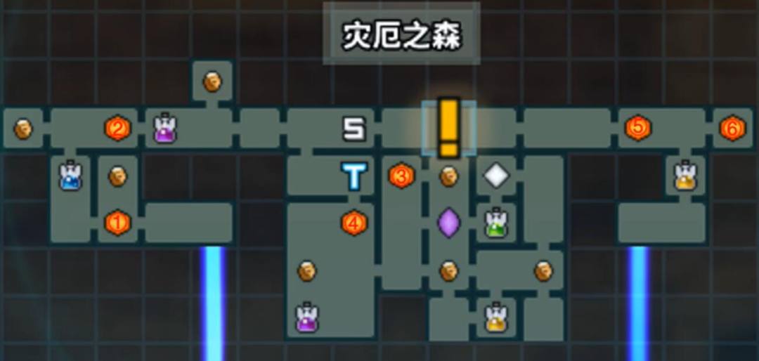 TEVI灾厄之森全隐藏道具收集攻略-灾厄之森全隐藏道具图文收集攻略