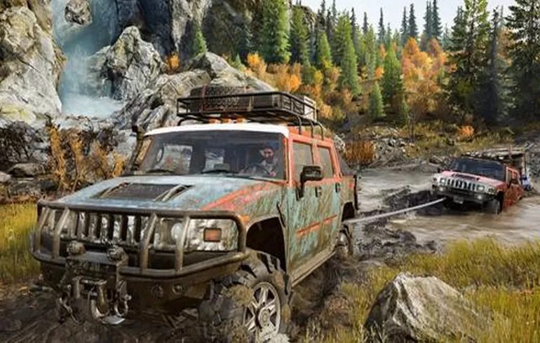 旋转轮胎：雪地奔驰（云游戏）游戏截图3