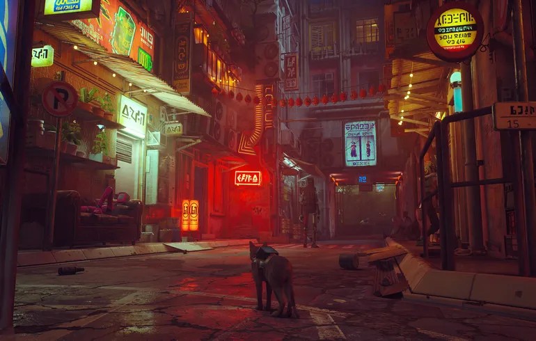 赛博猫迷失（云游戏）游戏截图6