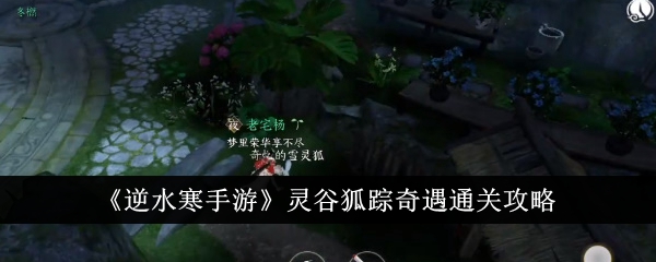 逆水寒手游灵谷狐踪奇遇怎么过-灵谷狐踪奇遇通关攻略