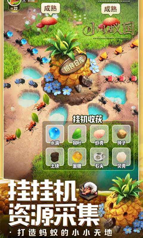 小小蚁国（极速发育版）游戏截图4