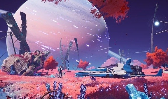 无人深空第一人称怎么切换