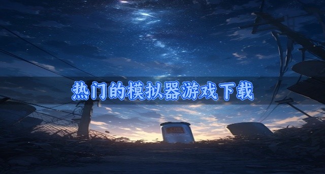 热门的模拟器游戏下载-好玩的模拟器游戏有哪些