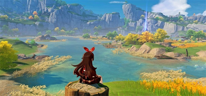 原神古云有螭沿着岩尊像怎么寻找碎片-岩尊像寻找碎片顺序全流程教学