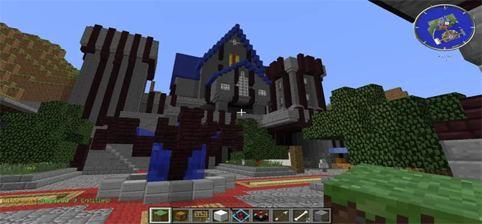 我的世界让村民自动建房子的命令-原地生成村庄命令指令