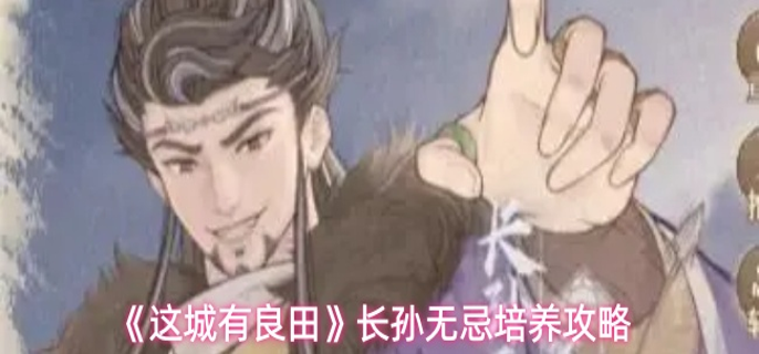 这城有良田长孙无忌怎么玩-长孙无忌培养攻略