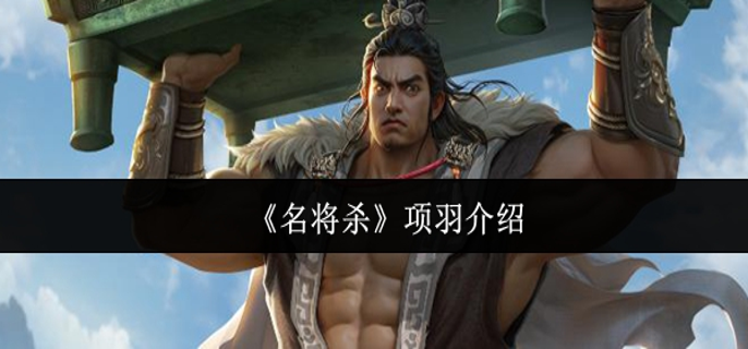 名将杀项羽怎么样-项羽介绍