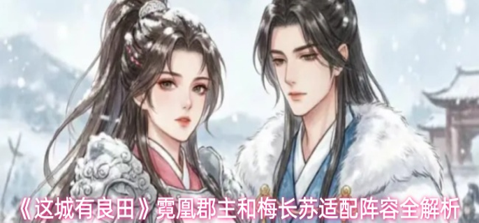 这城有良田霓凰郡主和梅长苏阵容怎么搭配-霓凰郡主和梅长苏适配阵容全解析