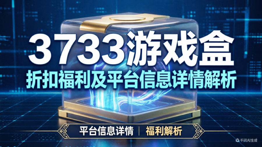 3733游戏盒怎么样?折扣福利及平台信息详情解析