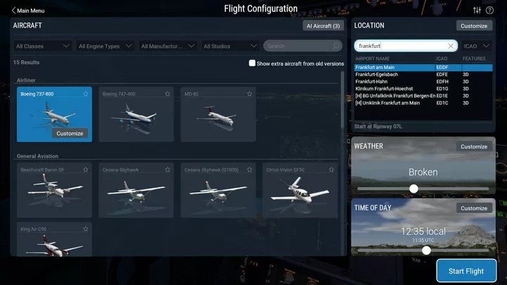 X-Plane 11 专业飞行模拟11（云游戏）游戏截图5