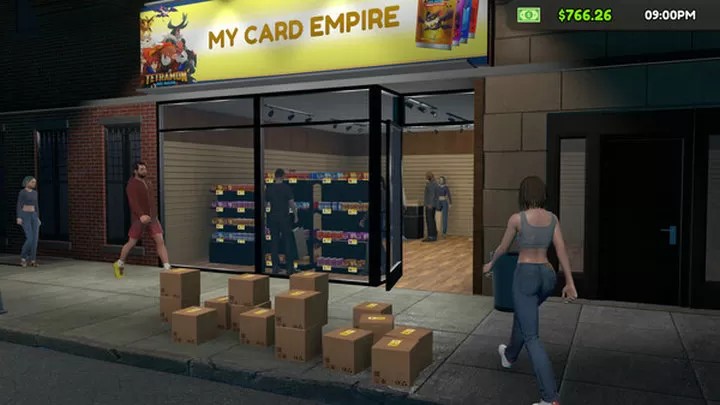TCG卡牌商店模拟器 MOD版（云游戏）游戏截图3
