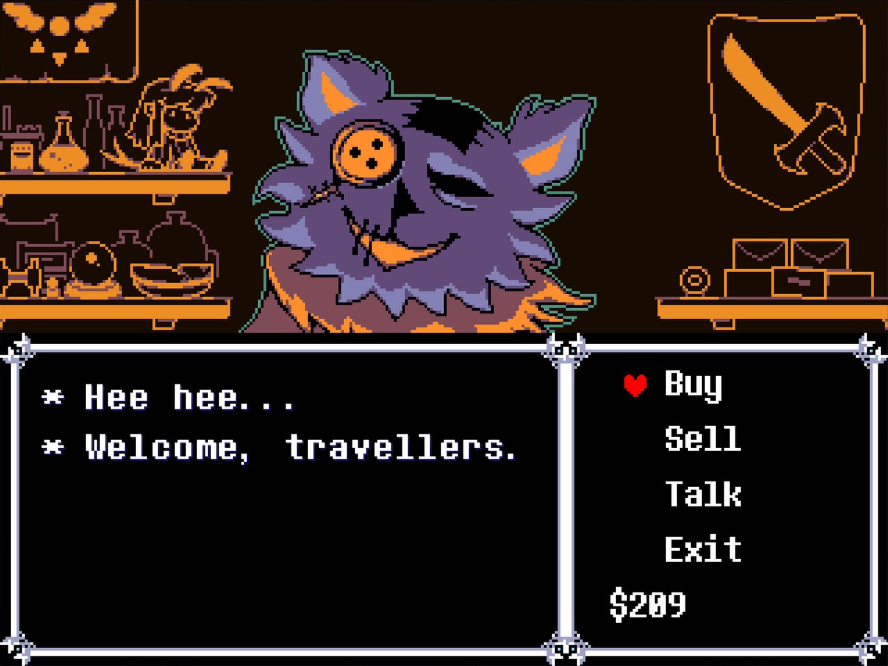 三角符文 Deltarune（云游戏）游戏截图3