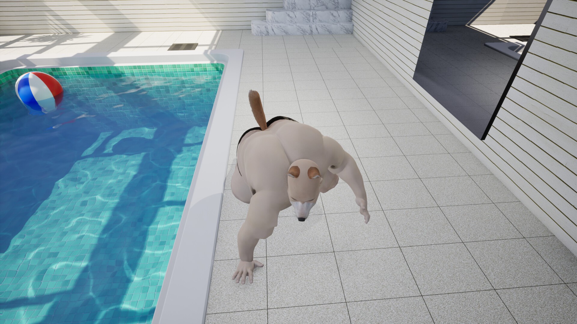 奇怪的游泳池（云游戏）游戏截图4