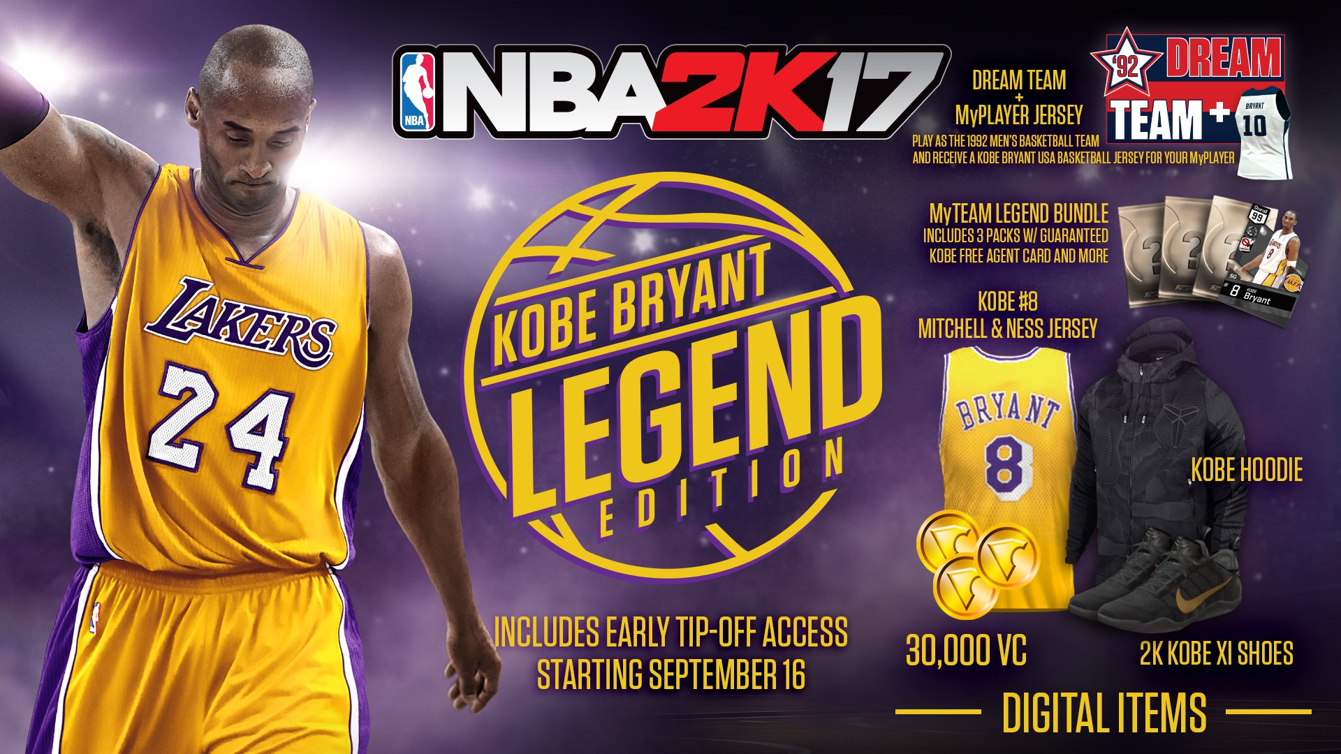 NBA2K17 Mod ：24-25生涯名单（云游戏）游戏截图1