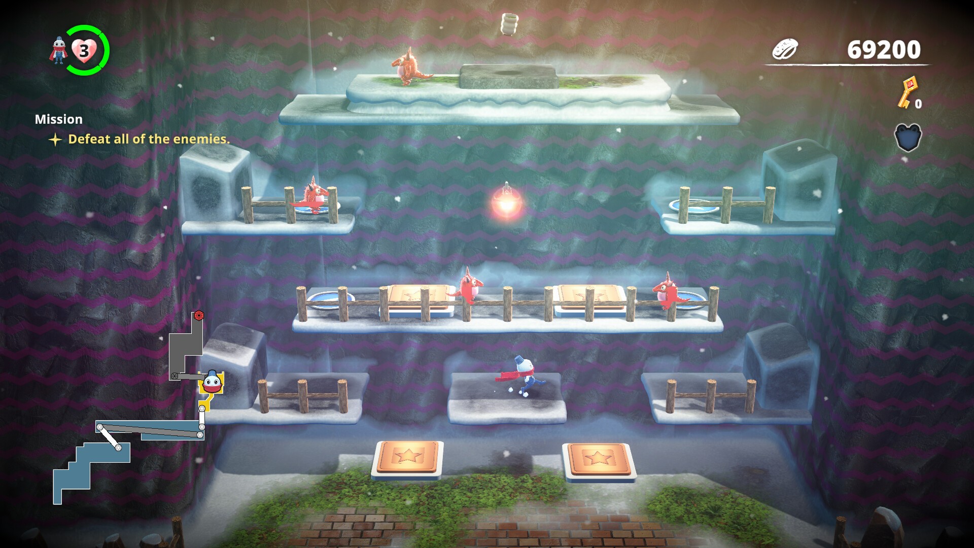 雪人兄弟特别篇：周年纪念版（云游戏）游戏截图2