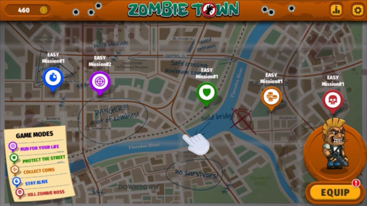 僵尸小镇 Zombieville USA 3D（云游戏）游戏截图1
