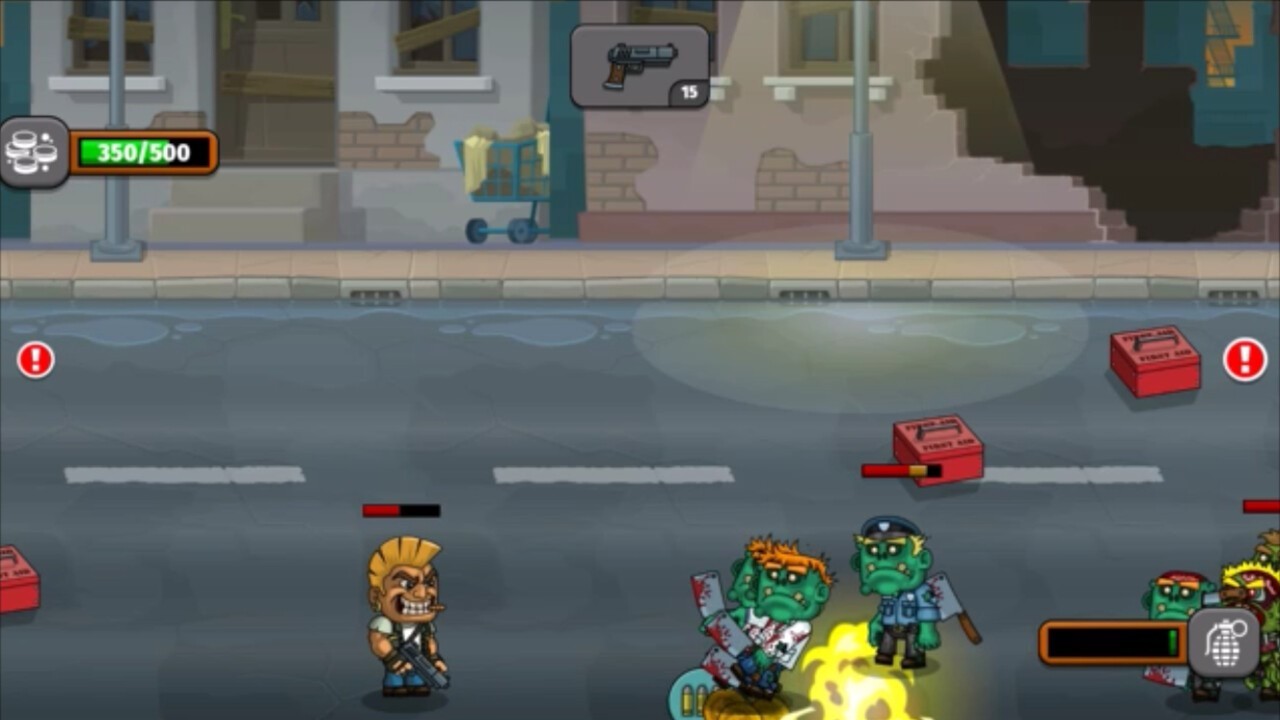 僵尸小镇 Zombieville USA 3D（云游戏）游戏截图5