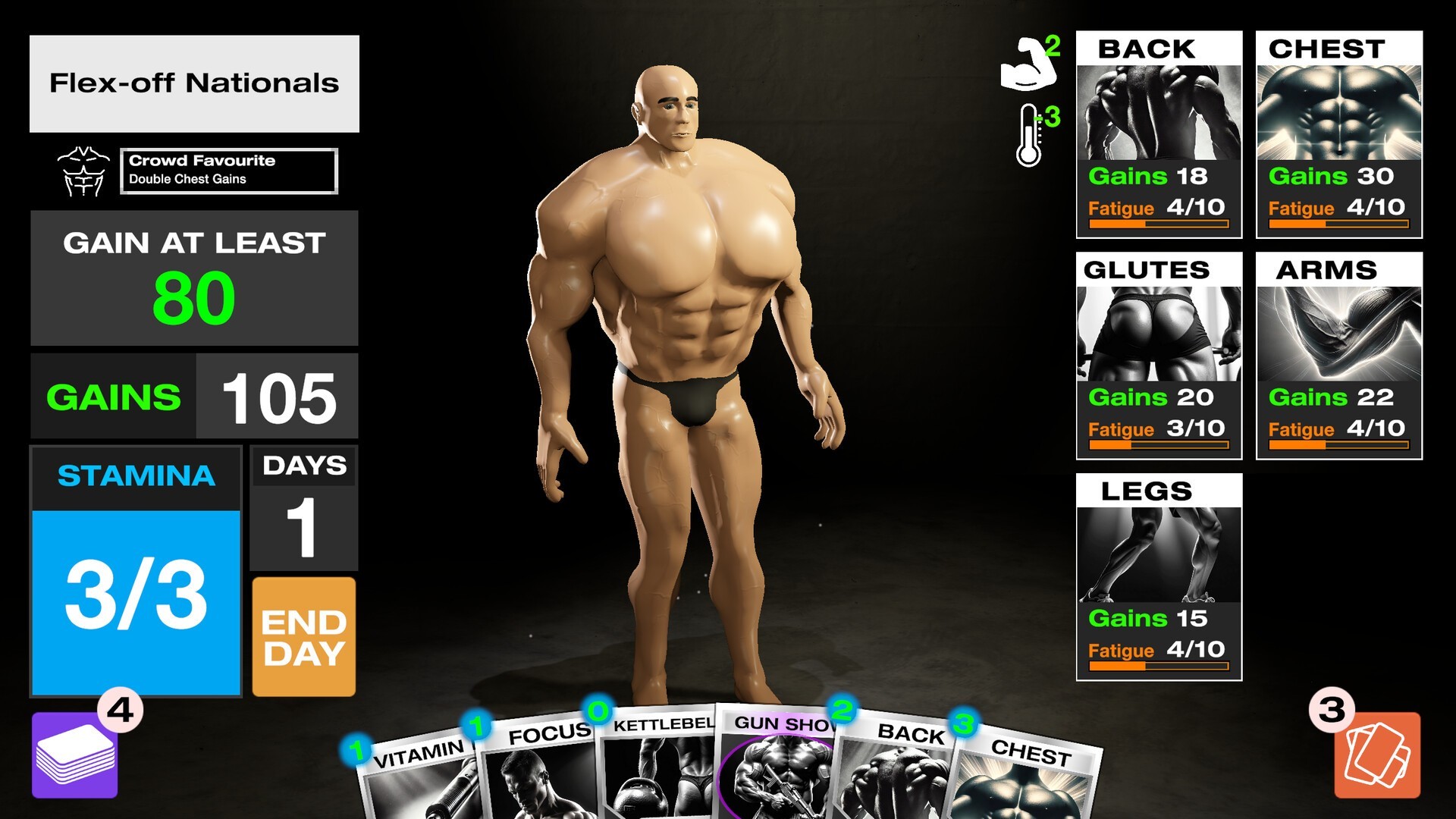 健身房模拟器 GET YOKED（云游戏）游戏截图1