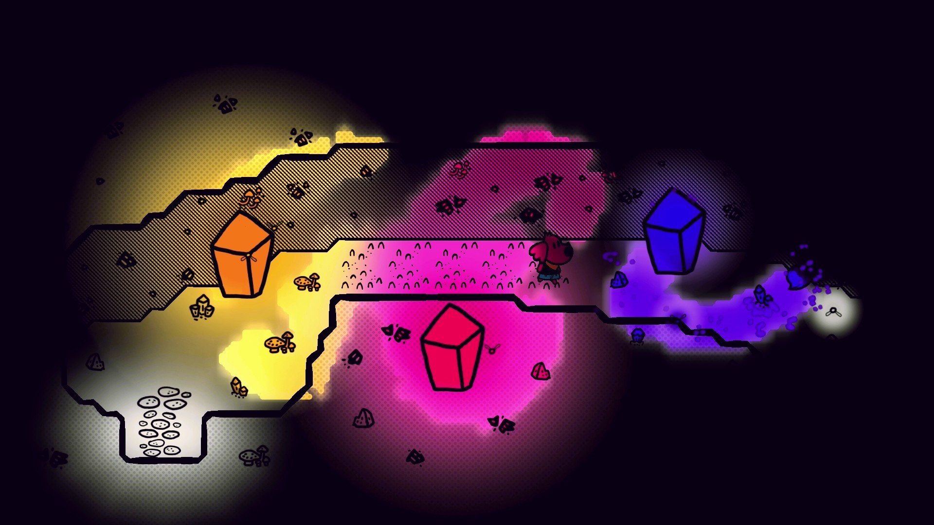 神笔狗良 Chicory: A Coloryful Tale（云游戏）游戏截图4