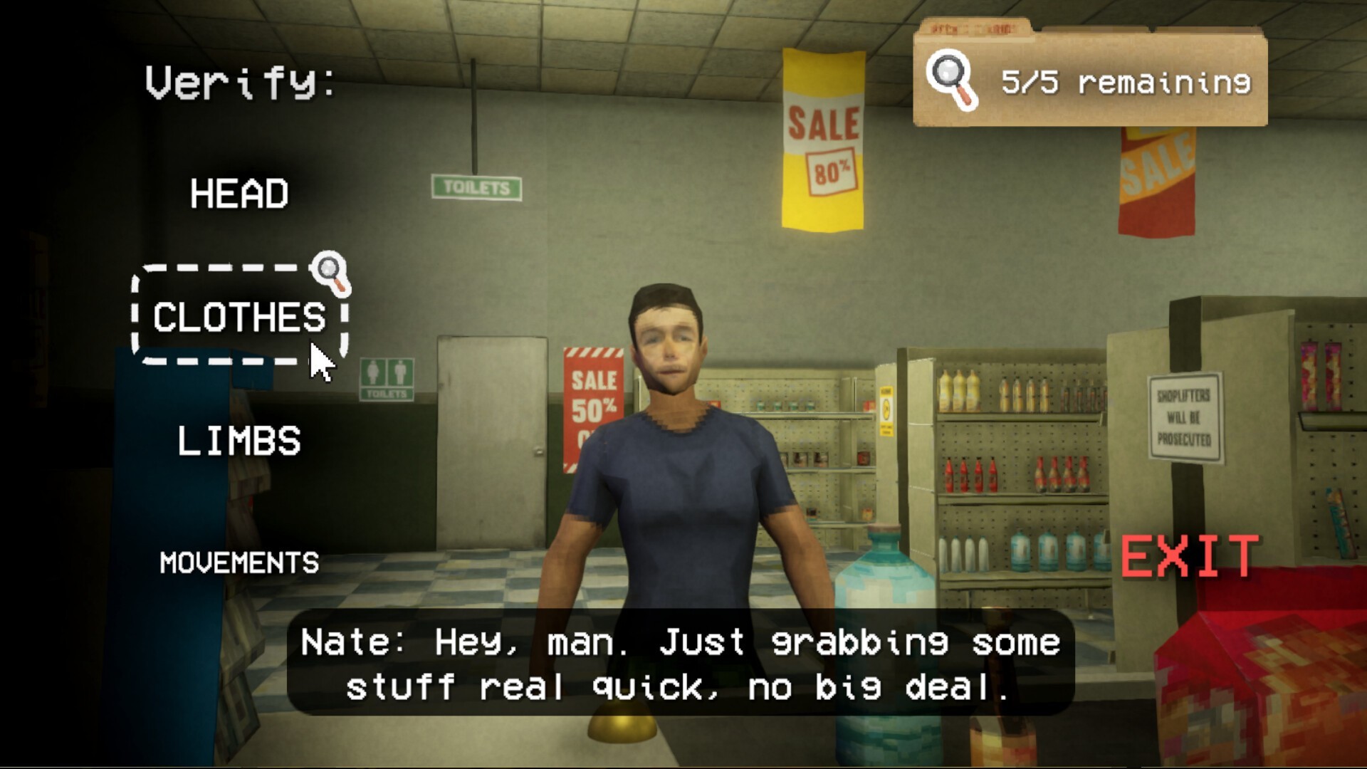 夜班伪人超市（云游戏）游戏截图2