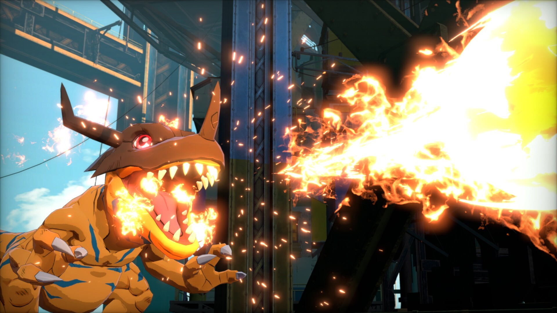 数码宝贝物语：时空异客（云游戏）游戏截图3