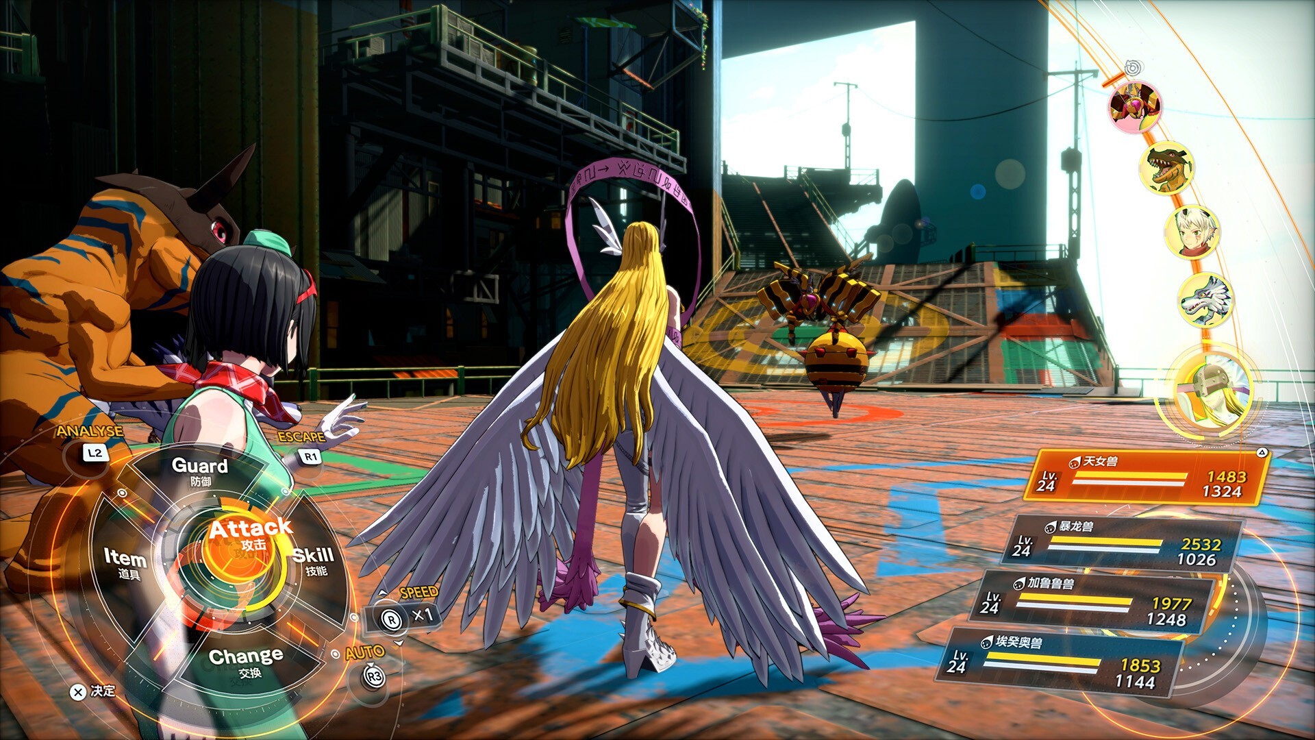 数码宝贝物语：时空异客（云游戏）游戏截图2