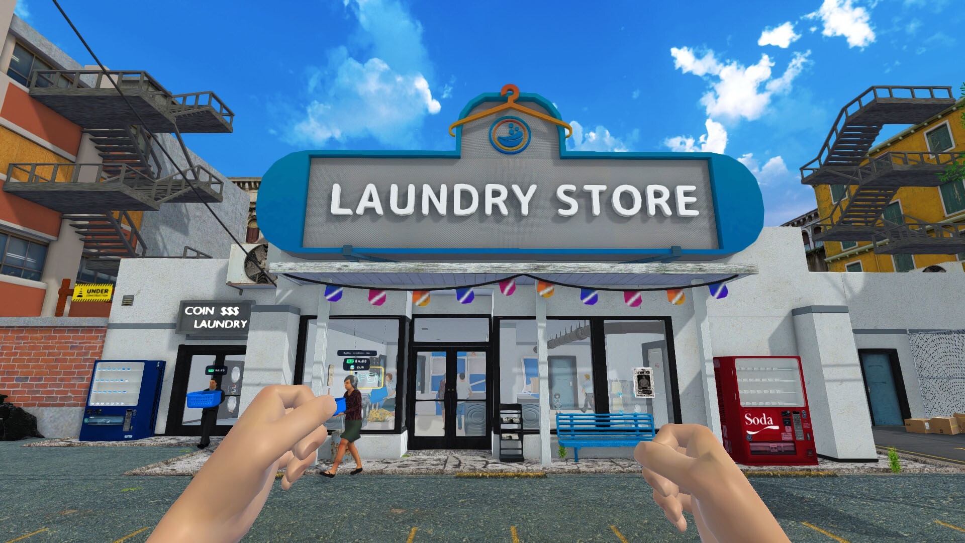 洗衣店模拟器（云游戏）游戏截图1