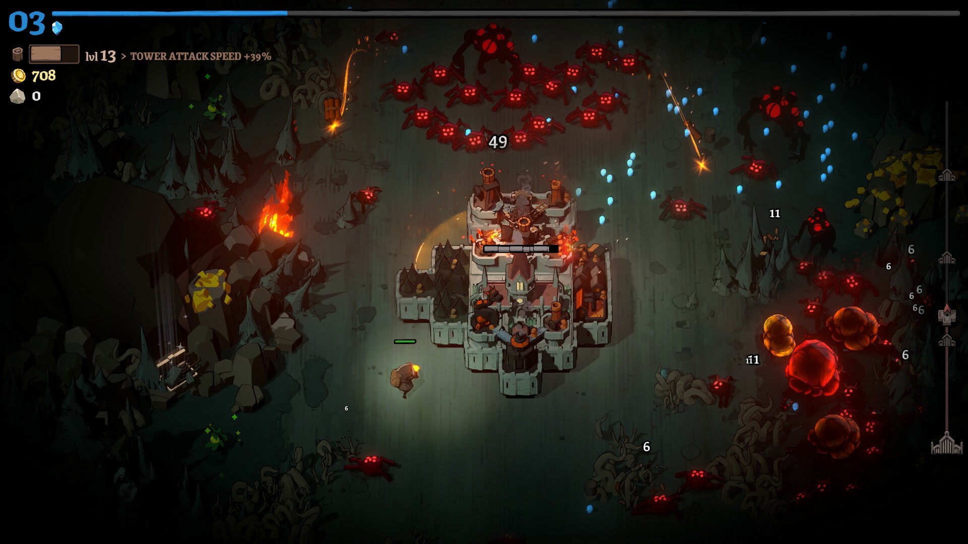 怪物来袭！移动城堡的摇滚与征途（云游戏）游戏截图1