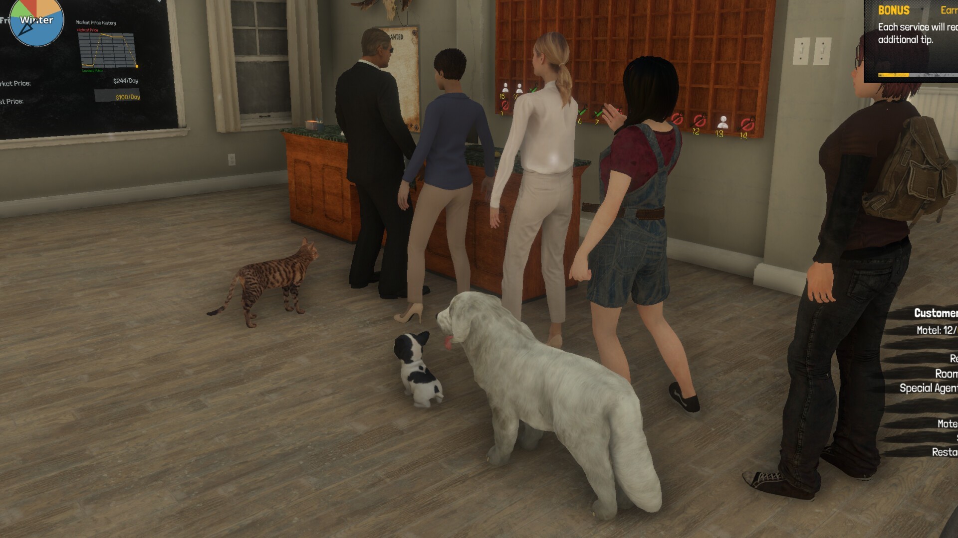 北极汽车旅馆模拟器（云游戏）游戏截图4