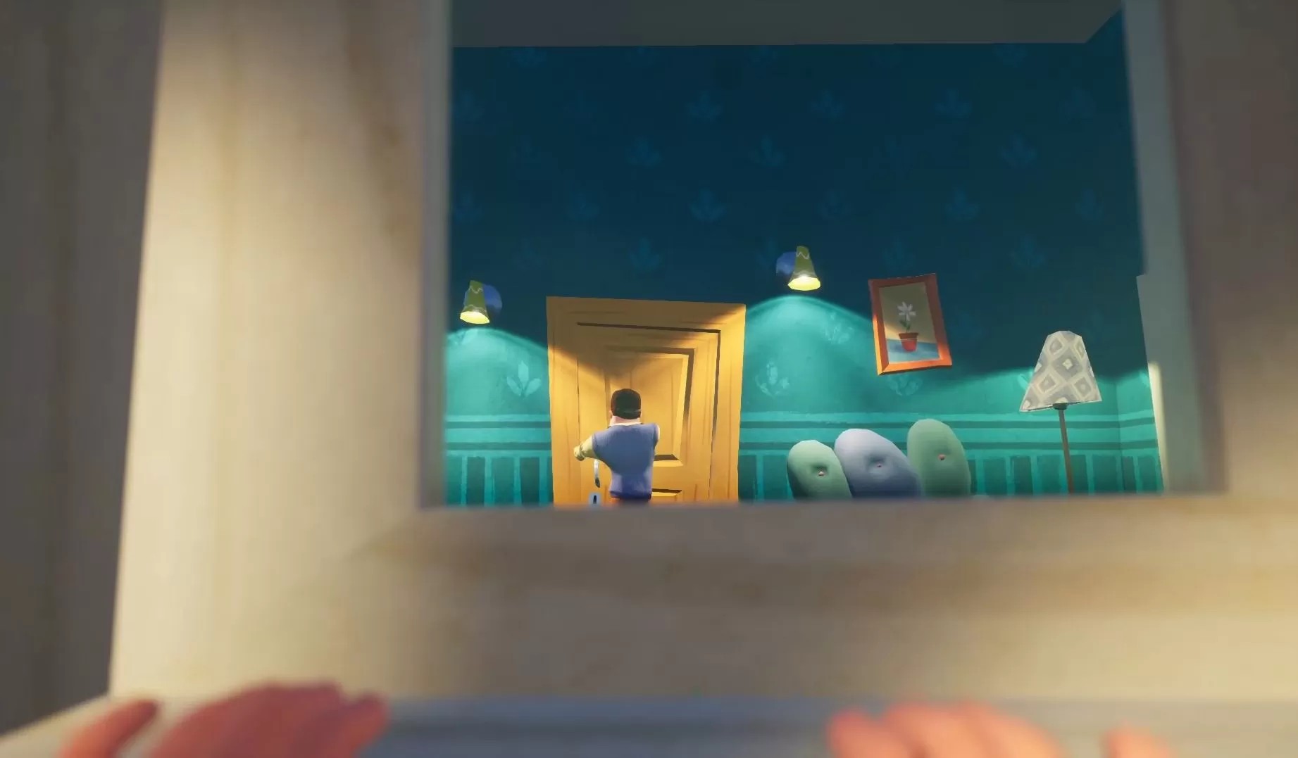 你好邻居 费德熊逃亡MOD（云游戏）游戏截图4