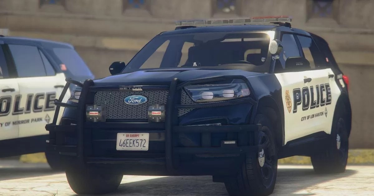 GTA5 警察模组Mod（云游戏）游戏截图4