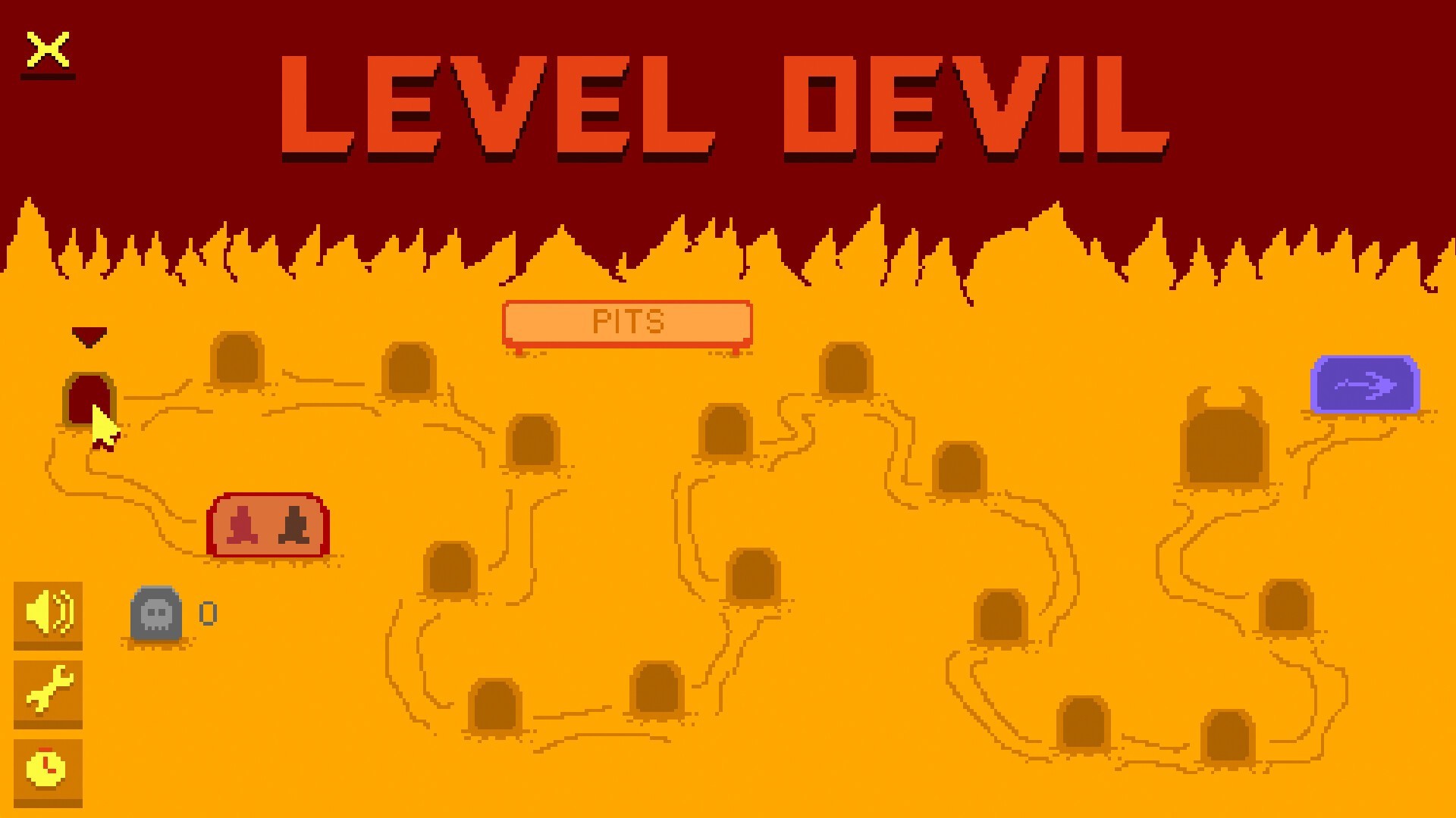 只有一道门 Level Devil（云游戏）游戏截图1
