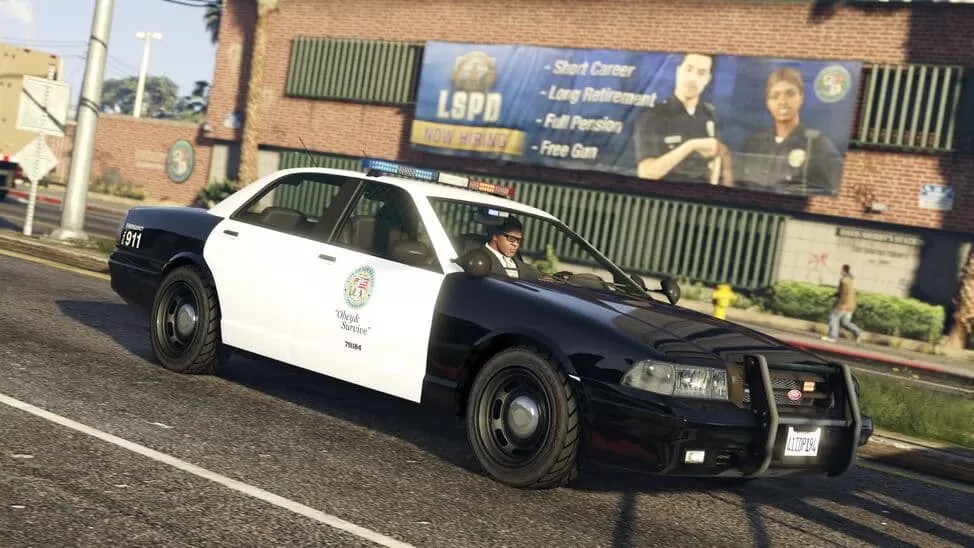 GTA5 警察模组Mod（云游戏）游戏截图3