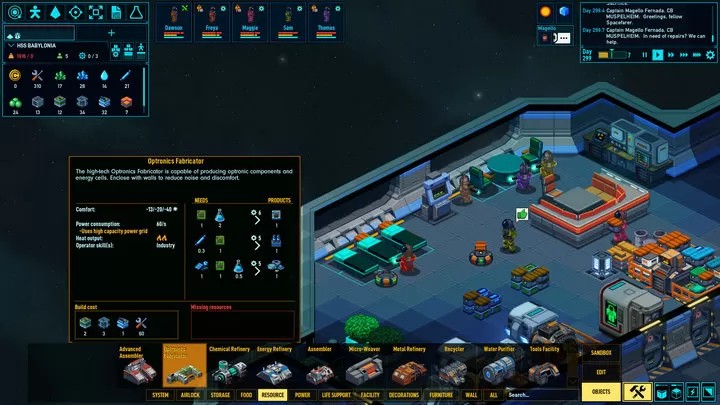 太空避难所 Space Haven（云游戏）游戏截图1